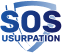 SOS Usurpation logo